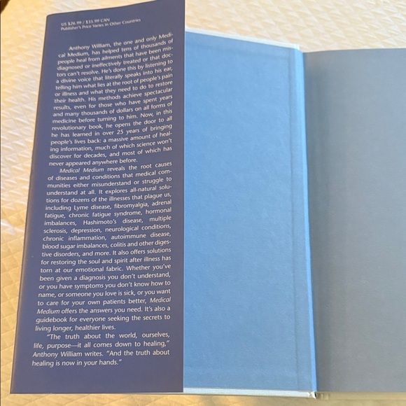 Medical Medium by Anthony William - White Cover - Picture 2 of 4